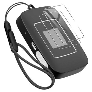 Rakuten WiFi Pocket Platinum �P�[�X +Rakuten WiFi Pocket Platinum�ی�t�B���� �V���R�� �P�[�X �J�o�[�y�� ���^ ����~�� ���[�J�o�[ �S�ʕی� �[�d�֗� Rakuten WiFi Pocket Platinum �ی�P�[�X (�u���b�N)