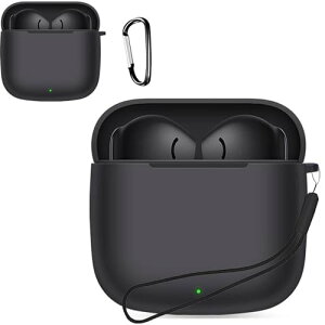 HUAWEI FreeBuds SE 3 �P�[�X �J�o�[ (�J���r�i�t��+�X�g���b�v�t�� ) �V���R���֗� �J���r�i�t ���s �y�ʏ��^ �����[�d�\ HHUAWEI FreeBuds SE 3 �P�[�X �J�o�[ (�u���b�N)