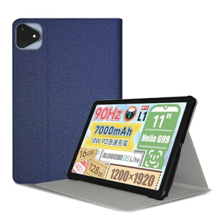 ALLDOCUBE iPlay60 Pro �P�[�X 2024���o��- Widevine L1 �^�u���b�g 11�C���` �P�[�X �y�� 360°�S�ʕی� �X�^���h�@�\ �����p���� �Ռ��z�� �C�菝�h�~ �ω��� ������h���܂� ALLDOCUBE iPlay60 Pro �^�u���b�g 