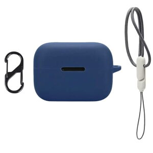 Anker Soundcore AeroClip �P�[�X �ی�J�o�[ ���C�����X�C���z�� �V���R�� �J�o�[ (�J���r�i+�X�g���b�v�t��) �]�|�h�~ �����~���h�~ �Ռ��h�~ �����\�[�d�\ �h�� �h�o (�u���[)