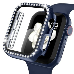 Apple Watch �P�[�X 38mm �ی�t�B�����t�� �L���L�� �S�[�W���X �A�b�v���E�H�b�`�J�o�[ ������p �S�ʕی�P�[�X (38mm Series 3 / 2 / 1,�u���[)