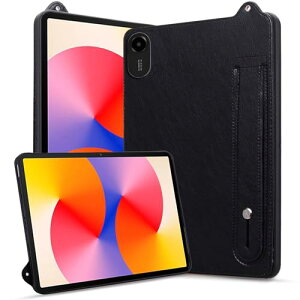 Xiaomi Redmi Pad 2 �P�[�X 11�C���` 2025�N���� �y�� ���^ �����^�� �ȒP Redmi Pad2 �P�[�X ���b�h�~�[�p�b�h2 �J�o�[ redmipad2�J�o�[ �u���P�b�g�@�\ �w��h�~ ���X�g�o���h�̃f�U�C�� -�u���b�N