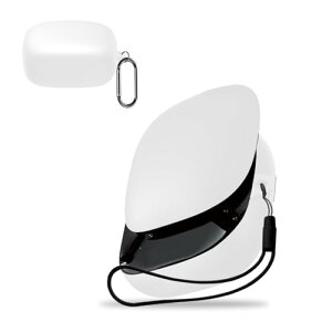 Anker Soundcore Liberty 5 �P�[�X �J�o�[ �V���R���f�� �ϏՌ� �h���h�o �E�H�b�V���u�� (�J���r�i�t��+�X�g���b�v�t�� ) ���p���₷�� �����[�d�\ �����^�т����₷�� (�z���C�g)