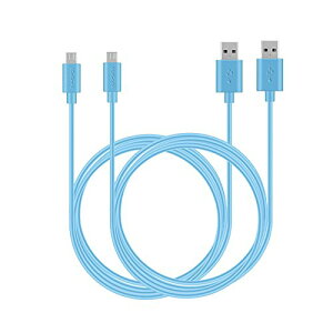 [2�{�Z�b�g] �}�C�N�� USB �P�[�u�� ���� Usb 2.0 A �I�X-]�}�C�N�� B �����Ə[�d �P�[�u�� Samsung Htc Sony Sharp Motorola,LG Google Nokia �Ȃ� �Ή� (1.8m ��)