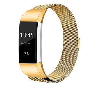 Fitbit Charge 2 �x���g �����p �o���h �����p�o���h Charge2�X�}�[�g�E�H�b�`�t�B�b�g�l�X���X�g�o���h�p�̃��j�[�N�ȃ}�O�l�b�g���b�N�o���h�t�����[�v���^�������p�X�g���b�v (S,���F)