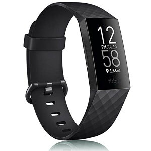 Fitbit Charge 4 / Charge 3 / Charge 3 SE �o���h �x���g �����p�o���h �_�炩�� TPU �o���h �����\ �X�|�[�c�o���h (Large ��)