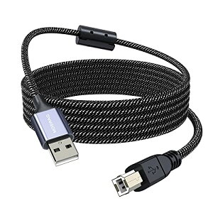 MIDI USB B �ϊ��P�[�u�� 3M midi �P�[�u�� USB �v�����^�[ �P�[�u�� �X�L���i�[ �P�[�u���d�q�L�[�{�[�h �f�B�I�C���^�[�t�F�C�X USB-DAC�ȂǂɑΉ�