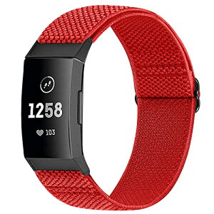 Fitbit Charge 4 / Fitbit Charge 3 / Charge 3 SE �x���g �i�C���� �e�� �X�|�[�c �o���h �����p �X�g���b�`�o���h �X�g���b�v