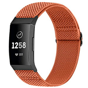 Fitbit Charge 4 / Fitbit Charge 3 / Charge 3 SE �x���g �i�C���� �e�� �X�|�[�c �o���h �����p �X�g���b�`�o���h �X�g���b�v