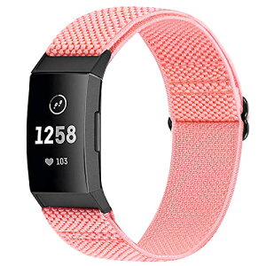 Fitbit Charge 4 / Fitbit Charge 3 / Charge 3 SE �x���g �i�C���� �e�� �X�|�[�c �o���h �����p �X�g���b�`�o���h �X�g���b�v