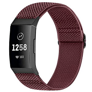 Fitbit Charge 4 / Fitbit Charge 3 / Charge 3 SE �x���g �i�C���� �e�� �X�|�[�c �o���h �����p �X�g���b�`�o���h �X�g���b�v