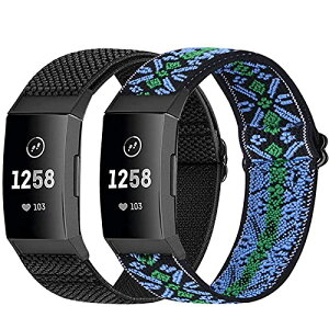 Fitbit Charge 4 / Fitbit Charge 3 / Charge 3 SE �x���g �i�C���� �e�� �X�|�[�c �o���h �����p �X�g���b�`�o���h �X�g���b�v