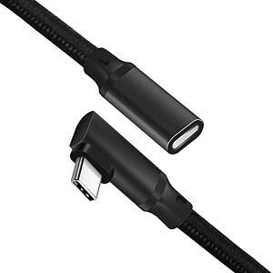 USB type C �����P�[�u�� 3m L���^ USB 3.1 Gen2 (10Gbps) �����f�[�^�ʐM / 4K@60Hz�f���o�� / 100W PD�}���[�d USB C �^�C�vc �����R�[�h �f�X�N�g�b�v�p�\�R�� / �X�}�[�g�t�H�� / ���b�v�g�b�v / �^�u���b�g