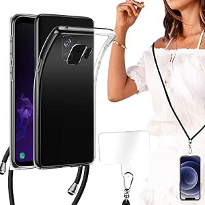 Galaxy S9 �P�[�X �V�����_�[ �N���A ���� �N���A�P�[�X �X�g���b�v ���|�� �񂪂� �΂߂��� �X�g���b�v�P�[�X �T���X�� S9 �P�[�X Galaxy S9 SC-02K docomo SCV38 au �Ή� �P�[�X sc02k �P�[�X scv38 �P�[�X ga