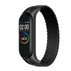 Xiaomi Mi Band 7 / 6 �o���h ���߉\ �V���R�� �L�k �X�|�[�c �J�W���A�� ���K �E�H�[�L���O �X�g���b�vBraided Solo Loop �R���p�`�u��Xiaomi Band Miband 7 5 6 4 3