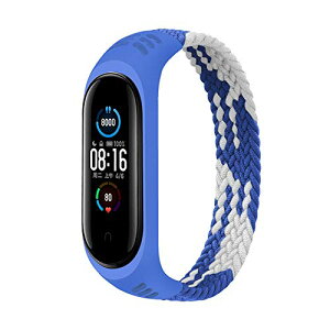 Xiaomi Mi Band 7 / 6 �o���h ���߉\ �V���R�� �L�k �X�|�[�c �J�W���A�� ���K �E�H�[�L���O �X�g���b�vBraided Solo Loop �R���p�`�u��Xiaomi Band Miband 7 5 6 4 3