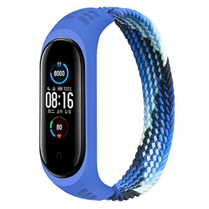 Xiaomi Mi Band 7 / 6 �o���h ���߉\ �V���R�� �L�k �X�|�[�c �J�W���A�� ���K �E�H�[�L���O �X�g���b�vBraided Solo Loop �R���p�`�u��Xiaomi Band Miband 7 5 6 4 3