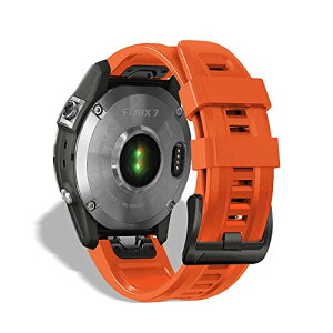 Garmin Fenix 8 47mm / Fenix 8 Sapphire AMOLED 47mm / Fenix 8 Sapphire Dual Power 47mm / Fenix E 47mm / Fenix 7 Pro Solar �x���g 22mm �X�g���b�v �V���R�� �x���g Fenix 7 Pro / 7 / 6 / 5 / 6 Pro�����o���h (�I�����W)