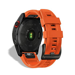 Garmin Fenix 8 51mm / Fenix 7X Pro Solar / Garmin Instinct 2X / Fenix 7X / Fenix 6X GPS / 6X Pro / 6X Sapphire GPS / 5X GPS / 5X Plus �x���g 26mm �V���R�� �X�g���b�v ���[�v �X�|�[�c�o���h ���v�x���g �h���� �K�[�~�� ����