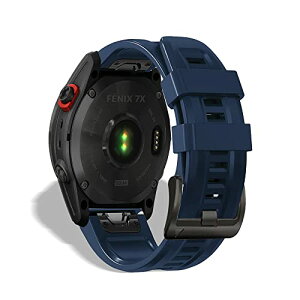 Garmin Fenix 8 51mm / Fenix 7X Pro Solar / Garmin Instinct 2X / Fenix 7X / Fenix 6X GPS / 6X Pro / 6X Sapphire GPS / 5X GPS / 5X Plus �x���g 26mm �V���R�� �X�g���b�v ���[�v �X�|�[�c�o���h ���v�x���g �h���� �K�[�~�� ����