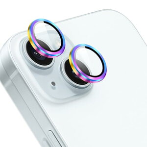 iPhone 15 / iPhone 15 Plus �J�����t�B���� �ی�J�o�[ (2��) �A���~�������{AR�����ߗ������K���X �����Y�S�ʕی� �Ή� �A�C�t�H��15 / �A�C�t�H��15Plus �����Y�t�B���� �����J�����ی�t�B���� ����