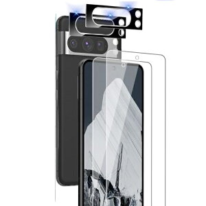 Google Pixel8 Pro �K���X�t�B���� (2��) �{ Google Pixel8 Pro �J�����t�B���� (2��) �� �d�x9H �w��F�ؑΉ� �����ߗ� ��U�h�~ �C�A�[�� �\��t���ȒP �S�ʕی� �s�N�Z��8 Pro �ی�t�B����+�s�N�Z��8 Pro 