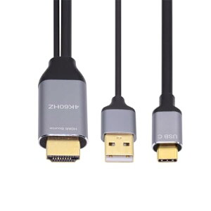 USB�P�[�u�� ���o�[�V�u�� 4k@60hz HDMI 1.4 �\�[�X �I�X - USB 3.1 Type C USB-C �f�B�X�v���C �I�X HDTV �P�[�u�� �m�[�g�p�\�R�����j�^�[�p 1.8m UC-129-HDF-CC