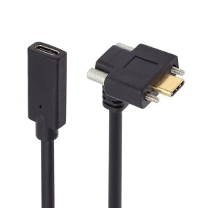 USB�P�[�u�� 10Gbps USB 3.1 USB-C Type C �����f�[�^ �X�N�����[ ���b�N �P�[�u�� �I�X-���X Realsense �J���� VR Quest Link�p