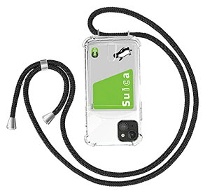 iPhone 15 Plus �P�[�X �V�����_�[ �N���X ���|�� �񂩂� �΂߂��� �V�����_�[�P�[�X �J�o�[�X�g���b�v�t�� ���^ �J�[�h���[ TPU �X�}�z�J�o�[ ���O���\ �w��h�~ �����h�~ Qi�}���[�d�Ή� ��-