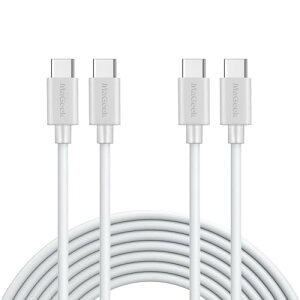 USB C - USB C�P�[�u�� �����O USB-C �[�d�P�[�u�� iPhone 15 / Pro / Max / Plus iPad Pro iPad Air 4 / 5 Mini 6 MacBook Air Samsung Galaxy S23 S22 S20 Switch�p (�z���C�g)