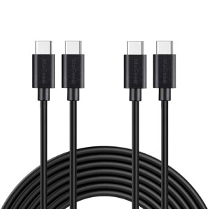 USB C - USB C�P�[�u�� �����O iPhone 15 �����[�d�P�[�u�� 60W PD USB-C �[�d�P�[�u�� iPhone 15 iPad MacBook Pro Samsung Galaxy S24 S23 S22�ȂǂɑΉ� (�u���b�N)