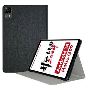 Headwolf FPad5 �^�u���b�g �P�[�X �w��h�~ ���^ �y�� �S�ʕی�^ �X�^���h�@�\ ���p�x��]�� ������ �r�W�l�X �X�}�[�gPU ���U�[ Headwolf FPad5 Pro / Alphawolf APad1 ���@�\�Ή� (�u���b�N)