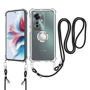 OPPO Reno11 A 5G ���|�� �X�}�z�P�[�X �΂߂��� �X�g���b�v�t�� �΂߂��� ���߉\�ȃV�����_�[ ��|�� �N���A �V�����_�[ �J�o�[ ���^ �ϏՌ� �R�t�� �J�o�[ �����h�~ �t�@�b�V�����f�U�C�� �_