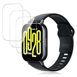 3�� Redmi Watch 5 Active �t�B���� Redmi Watch 5 Active �K���X�t�B���� �Ռ��z�� 9H�d�x ��U�h�~�w��h�~ 2.5D���E���h�G�b�W �����z�� �C�A�[�� �����ߗ� �����x �ی�t�B����
