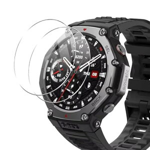Amazfit T-Rex 3 �K���X�t�B���� Amazfit T-Rex 3 �t���ی십���K���X�t�B���� �d�x9H �ϏՌ� ��U�h�~ �w��h�~ �����ߗ� �C�A�[�� �����z�� 2.5D �t�B���� 2���Z�b�g