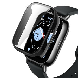 �V���I�~ (Xiaomi) Redmi Watch 5 Lite �P�[�X �����K���X�t�B���� 1.96�C���` �ی� �J�o�[ �d���|��PC�f�� ��̉� �ϏՌ� ���h�~ �ϐF�h�~ �S�ʃJ�o�[ �S�ʕی� �X�}�[�g�E�H�b�` �V���I�~ (Xiaomi) Redmi 