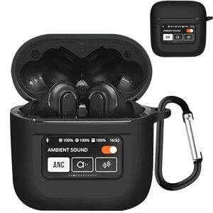 JBL TOUR PRO3 �P�[�X 360°�v���e�N�V���� �V���R���f�� �h�� �L�Y�h�~ �y�ʏ��^ �����[�d�\ �ϏՌ� �J���r�i�t��jbl tour pro3 �P�[�X (�u���b�N)