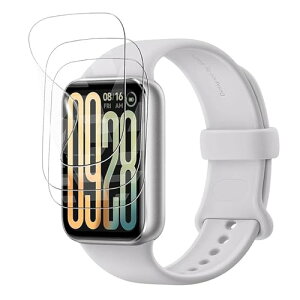 Xiaomi Smart Band 9 Pro �t�B���� Xiaomi Smart Band 9Pro 1.74�C���` �ی�t�B���� TPU�� �\�蒼���� �\�t�ȒP �X���[�X�^�b�` �C�A�Ȃ� �L�Y�C�� �����ߗ� �Ȗʂ�S�ʃJ�o�[ �Ή� 3������