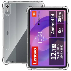 Lenovo Xiaoxin Pad Pro / Idea Tab Pro 12.7�C���` �P�[�X �N���A TPU �ϏՌ� �Ռ��z�� �S�ʕی� ���^ �y�� �\�t�g�J�o�[ ����~�� ���΂ݖh�~ �w��h�~ ���� �ϋv �C���X�g�[���ȒP �ی�P�[�X