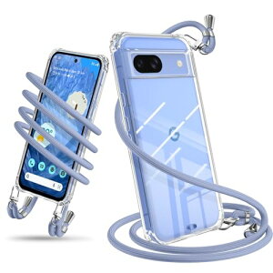 Google Pixel 8A �P�[�X �N���A �V�����_�[ �s�N�Z��8a �X�}�z�P�[�X �J�o�[ ���|�� �΂߂��� �ϏՌ� �S���� TPU ���^ �R�t�� �΂߂��� �X�g���b�v�t�� �l�b�N�X�g���b�v ���������\ ���O����
