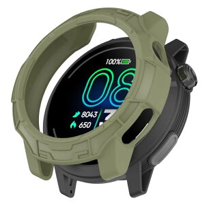 COROS (�J���X) PACE Pro �P�[�X �V���R���ގ� �ی�P�[�X �J�o�[ �Ռ��z�� ���y�� �_�� �Ռ��h�~ �C�菝�h�~ �ی�J�o�[ COROS (�J���X) PACE Pro (�O���[��)