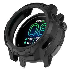 COROS (�J���X) PACE Pro �P�[�X �V���R���ގ� �ی�P�[�X �J�o�[ �Ռ��z�� ���y�� �_�� �Ռ��h�~ �C�菝�h�~ �ی�J�o�[ COROS (�J���X) PACE Pro (�u���b�N)