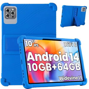 BMAX I10 Plus �P�[�X �J�o�[ 10.1 �C���` �\�t�g �V���R�� �P�[�X 360°�S�ʕی� �S�ʕی�^ �C�菝�h�~ �ω��� �����^�тɕ֗��� �J���t�� ������� BMAX I10 Plus �^�u���b�g�J�o�[ �V���R���ی�J�o