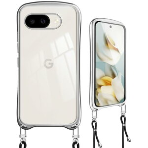 Google Pixel 9a �P�[�X �V�����_�[ �N���A �s�N�Z��9a �J�o�[ �΂߂��� ��|�� ���|�� ��|�� �X�g���b�v�t�� TPU �o���p�[�ϏՌ� ���b�L���H ���^ �y�� �؍� ���� ���킢�� Pixel9a �X�}�z�P�[�X 
