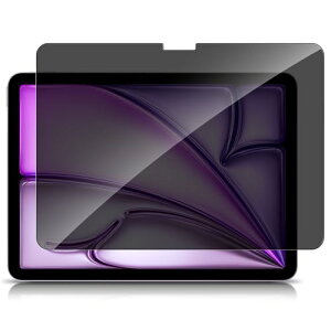 iPad Air 11 M3 ��7���� 2025 / iPad Air 11 M2 2024 ��6���� A2902 A2903 �K���X�t�B���� �v���C�o�V�[�t�B���� 180�x ������ ���E �̂������h�~ �����K���X ���˒ጸ 9H�t���ی�t�B���� ��U�h�~ �C�A�h�~ 