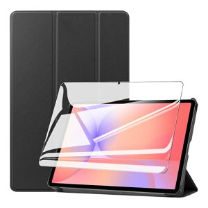 Galaxy Tab S9 FE / Galaxy Tab S10 FE / Galaxy Tab S10 Lite �P�[�X �t�B���� �Z�b�g �M�����N�V�[ �^�u���b�g 10.9�C���` �ی�P�[�X �K���X�t�B���� �y�� �ی�J�o�[ �p�x���� �㎿PU�� ����h�~ �S���ʃJ�o