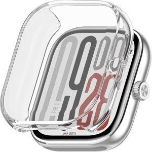 Redmi Watch 5 �P�[�X �V���I�~ ���b�h�~�[ �E�H�b�` 5 �\�t�g�P�[�X �S�ʕی� �ϏՌ� �����ߗ� �\�t�g �E���ȒP TPU �E�I�b�` �ی�P�[�X �����^ �J�o�[ Xiaomi Redmi Watch5 �o���p�[ (�N���A)