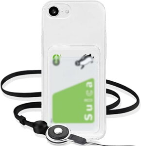 iPhone17e / iPhone16e �P�[�X �N���A �w�� �J�[�h���[ �X�}�z�P�[�X ���� �X�g���b�v 2�{�t�� �J�[�h�P�[�X �w�ʎ��[ iPhone16E �J�o�[ iPhone 16E case �X�g���b�v�z�[�� ��|�� �l�b�N�X�g���b�v �n���h