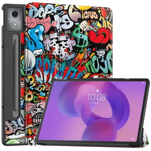 Lenovo Idea Tab Pro / Lenovo Xiaoxin Pad Pro 12.7�C���` �P�[�X �X�^���h�@�\�t�� �J�� �O�� ���^ �X�^���h�P�[�X PU���U�[ Lenovo Idea Tab Pro �J�o�[ (TY)
