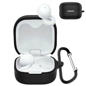 SONY linkbuds OPEN �P�[�X �\�j�[ linkbuds OPEN �J�o�[ �����h�~ �L�Y�h�~ �V���R���P�[�X �����[�d�\ �S�ʕی� �J���r�i�t�� (�u���b�N)